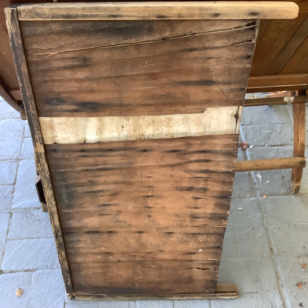 Large Antique Vintage Wood Wooden Printers Tray Drawer - Picture 3 of 7